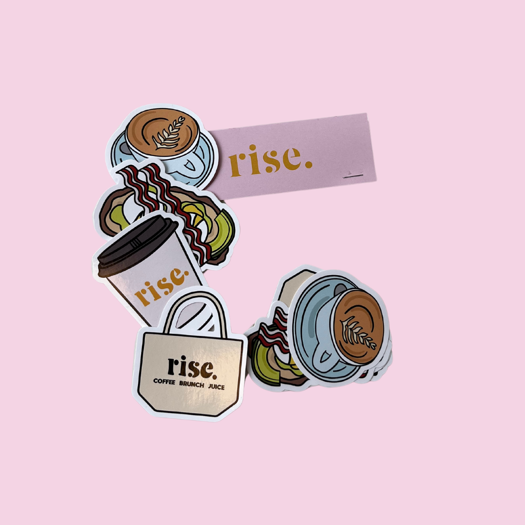 STICKER PACK – Rise Brunch